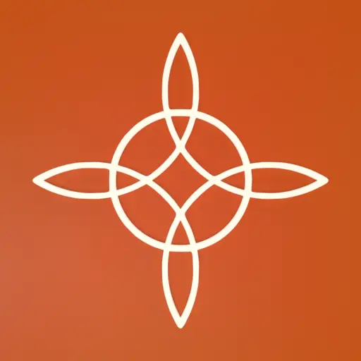 Runes Reading Runic Cross Oracle Icon